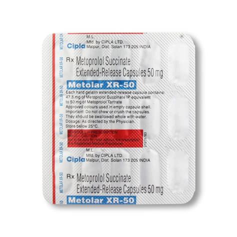 Metolar Xr Mg Benefits Price Interactions And More