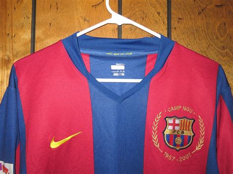 Authentic Original Nike Barcelona Ronaldinho Jersey Kit Long