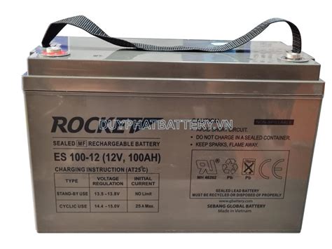 Bình ắc quy ROCKET ES100 12 12V 100AH