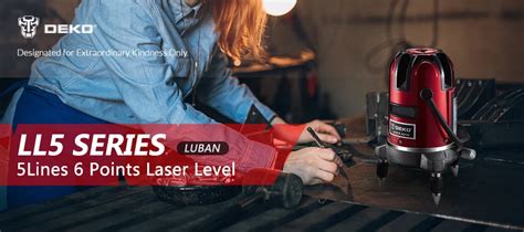 DEKO LL57 5 линий 6 точек лазерный уровень автоматический ...