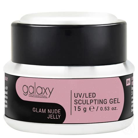 GALAXY UV LED Glam Nude Jelly gradivni kamuflažni gel g DeaCosmetics