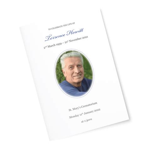 Funeral Order Of Service Examples