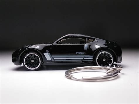 Nissan Z Black Hot Wheels Keychain Etsy