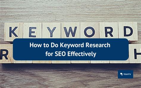 Keyword Research For Seo Beginner Guide