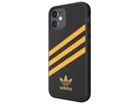 Adidas Originals Case Zwart Oranje IPhone 12 Mini Hoes