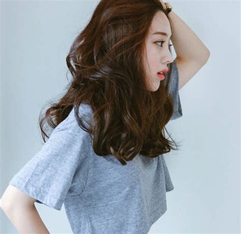 Long Wavy Korean Hairstyle Elrustegottreviso