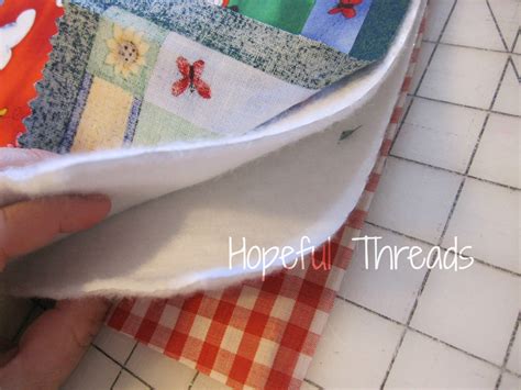 Hopeful Threads Easy Panel Hot Pads Tutorial