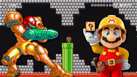 Nbz S Metroid Level In Super Mario Maker Youtube