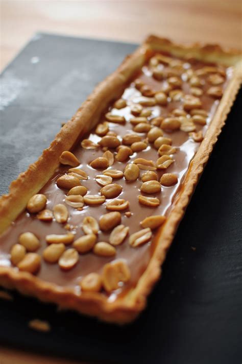 Tarte Au Chocolat Au Lait Caramel Et Cacahu Tes Blog De Cuisine