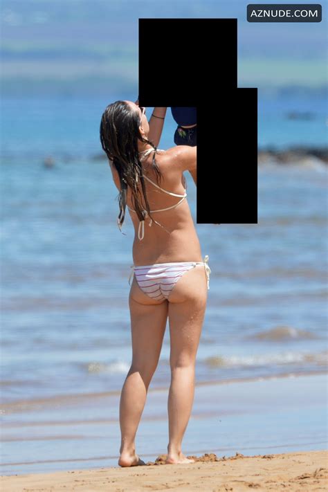 Olivia Wilde Sexy Wearing A Bikini On The Beach In Maui Aznude