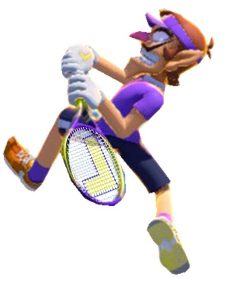 Tennis Waluigi Jumping By Transparentjiggly64 On Deviantart