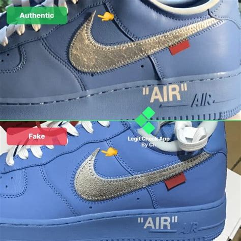 How To Tell Fake Off White Air Force 1 Mca 2024