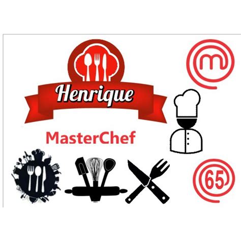 TOPO DE BOLO MASTER CHEF NOME Shopee Brasil