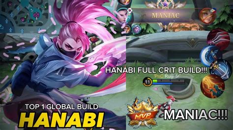 Maniac You Must Try This Damage Hack Hanabi Build Full Crit Damage