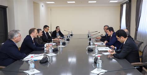 The meeting of the Deputy Foreign Minister of Armenia with the the