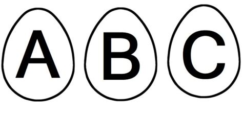 Egg Alphabet Youre So Creative