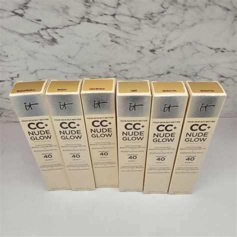 It Cosmetics CC Nude Glow With Brightening Serum SPF40 UVA PA 32ml