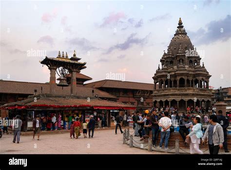 The Historic Patan Durbar Square In Kathmandu Nepal Stock Photo Alamy