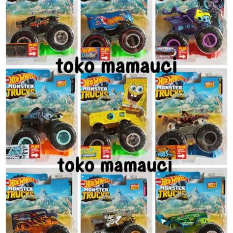 Promo HOT WHEELS HOTWHEELS MONSTER TRUCKS TRUCK MOBIL ORIGINAL ASLI MATTEL Diskon 5 Di Seller