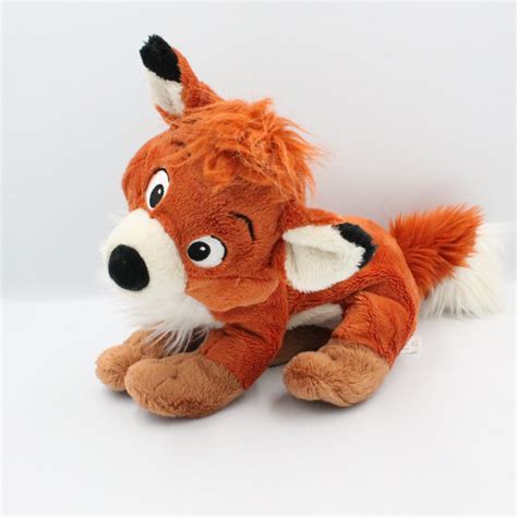 Doudou Peluche Renard Rox Et Rouky Disneyland Paris