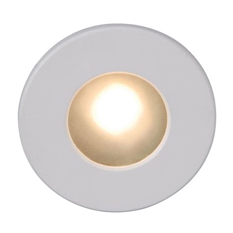 WAC Lighting White LED Recessed Step Light | WL-LED310-C-WT ...