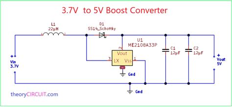 V To V Boost Converter