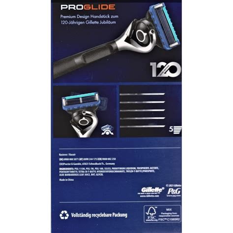 Самобръсначка Gillette Fusion Proglide 120 Jahre Edition - eMAG.bg