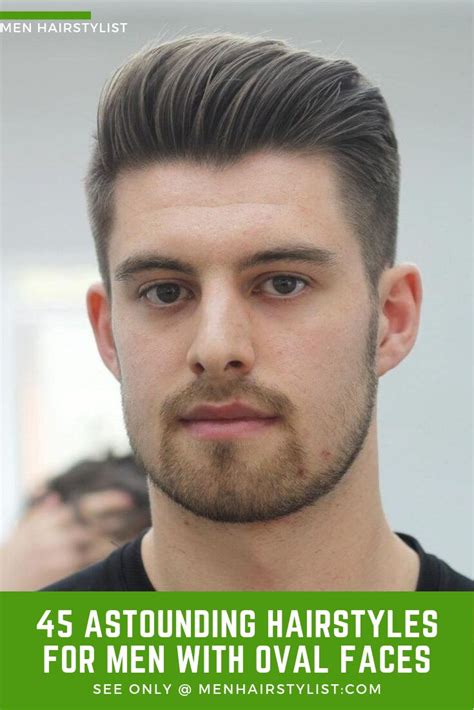 oval face shape hairstyles male hairstyle haircut trend