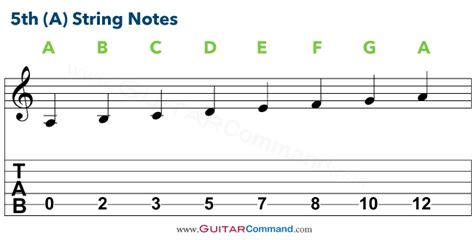 Guitar Strings Notes Chart, Tab & Info: Tune Up & Master The Fretboard