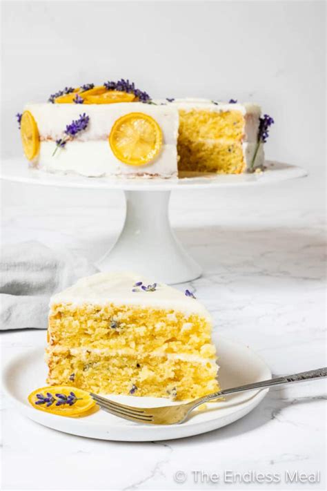 Lemon Lavender Cake