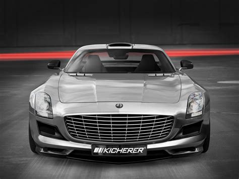 Wallpaper Sports Car Mercedes Benz SLS AMG Performance Car