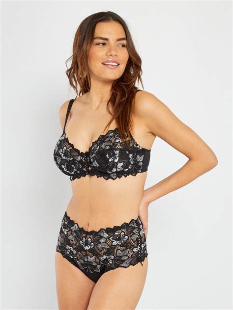 Slip Sans Complexe Zwart Kiabi