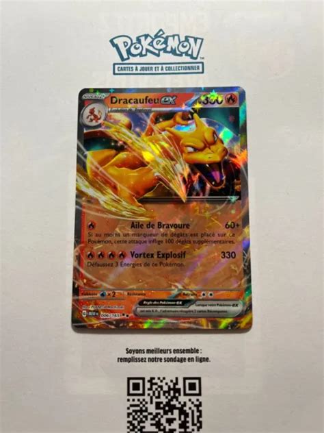 Carte Pokemon Dracaufeu Ex Ev S Rie Neuve Eur