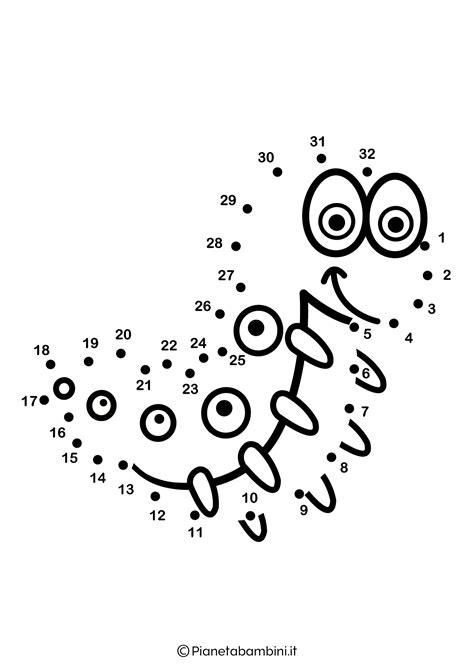 Unisci I Puntini Da 1 A 30 Da Stampare Per Bambini PianetaBambini It