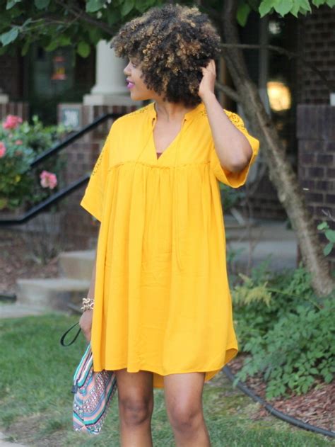 Yellow Shift Dress Style Optimist