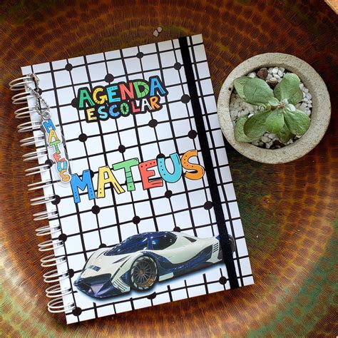 Agenda Escolar Hot Wheels Elo Produtos Especiais