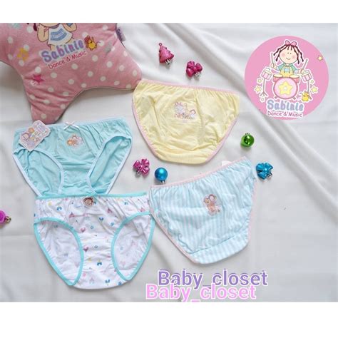 Sabina กางเกงในเดก ทรง Bikini ผา cotton Shopee Thailand