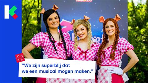 K3 Speelt Hoofdrol In De Drie Biggetjes Youtube