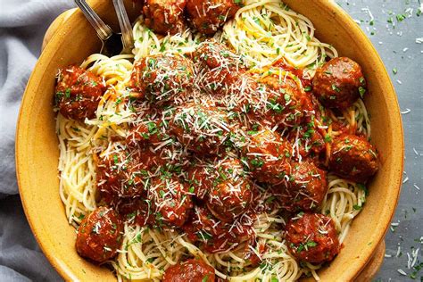 Spaghetti Meatball Recipe Madinotes