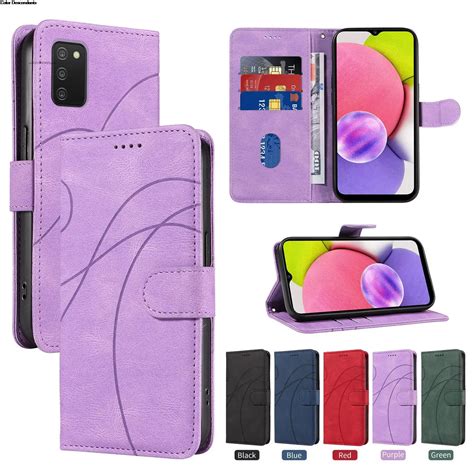 A04e A03 Core A02s Protectice Case Leather Wallet Magnet Book Coque For Samsung Galaxy A04s Case