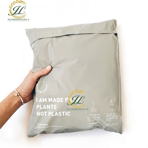 Biodegradable Pbat Pla Cornstarch Mailer Bag Compostable Mailer Courier