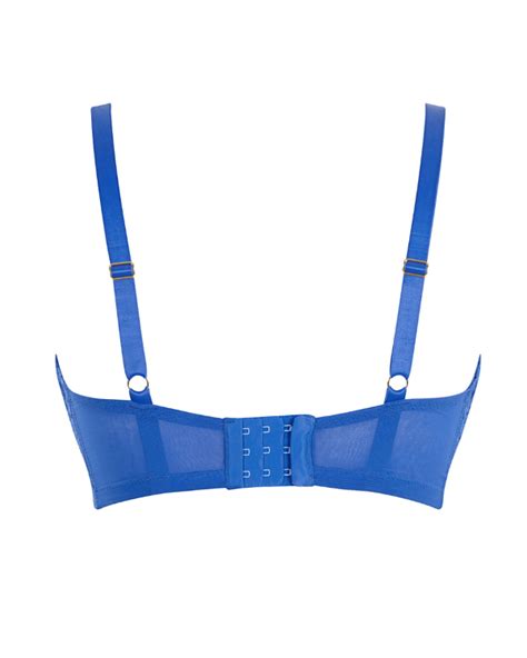 Jorja Padded Balconnet Bra Cobalt TKD Lingerie