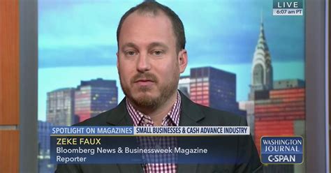 Zeke Faux on Small Businesses and Cash Advance Industry | C-SPAN.org