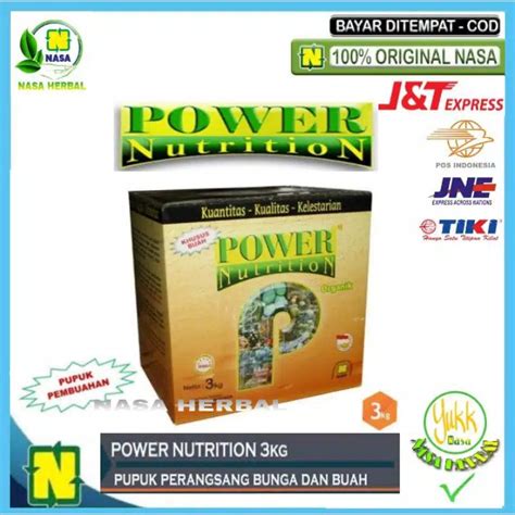 Power Nutrition Nasa Kg Pupuk Organik Cair Pelebat Buah Pupuk