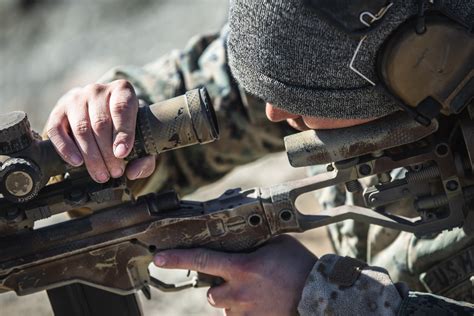 Dvids Images Scout Snipers Engage Targets From High Angles During