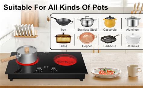 Amazon Vbgk Electric Cooktop W Electric Stove Top Countertop And Built In Hot Plate