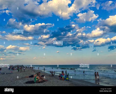 Atardecer En Robert Moses Beach En Long Islandcampo 5 Fotografía De