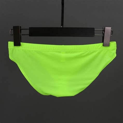 Men S Gay Ultra Thin Ice Silk Briefs Underwear Breathable Seamless Underpants V Ebay
