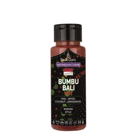 Bumbu Bali Hot Sauce Ml Von Saus Guru Grill Bude Ch