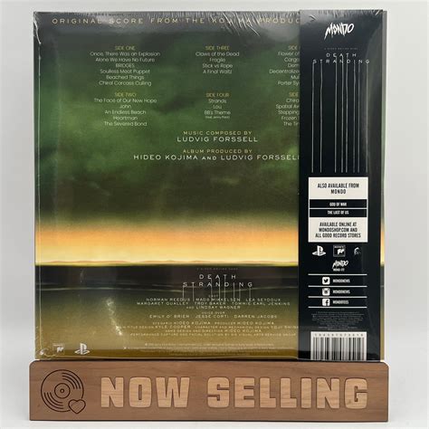 Death Stranding Soundtrack Original Score Vinyl Lp Sealed Ludvig Forss